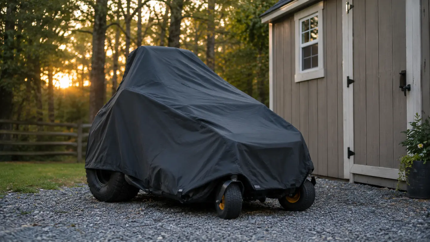 How to Store a Zero Turn Mower Outdoors With a Cover